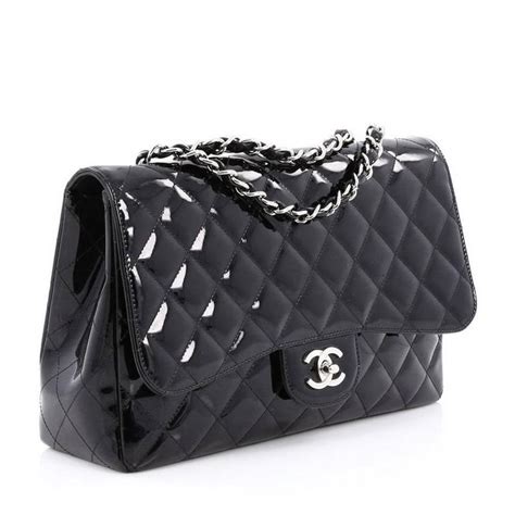 chanel patent classic flap bag|original chanel classic flap bag.